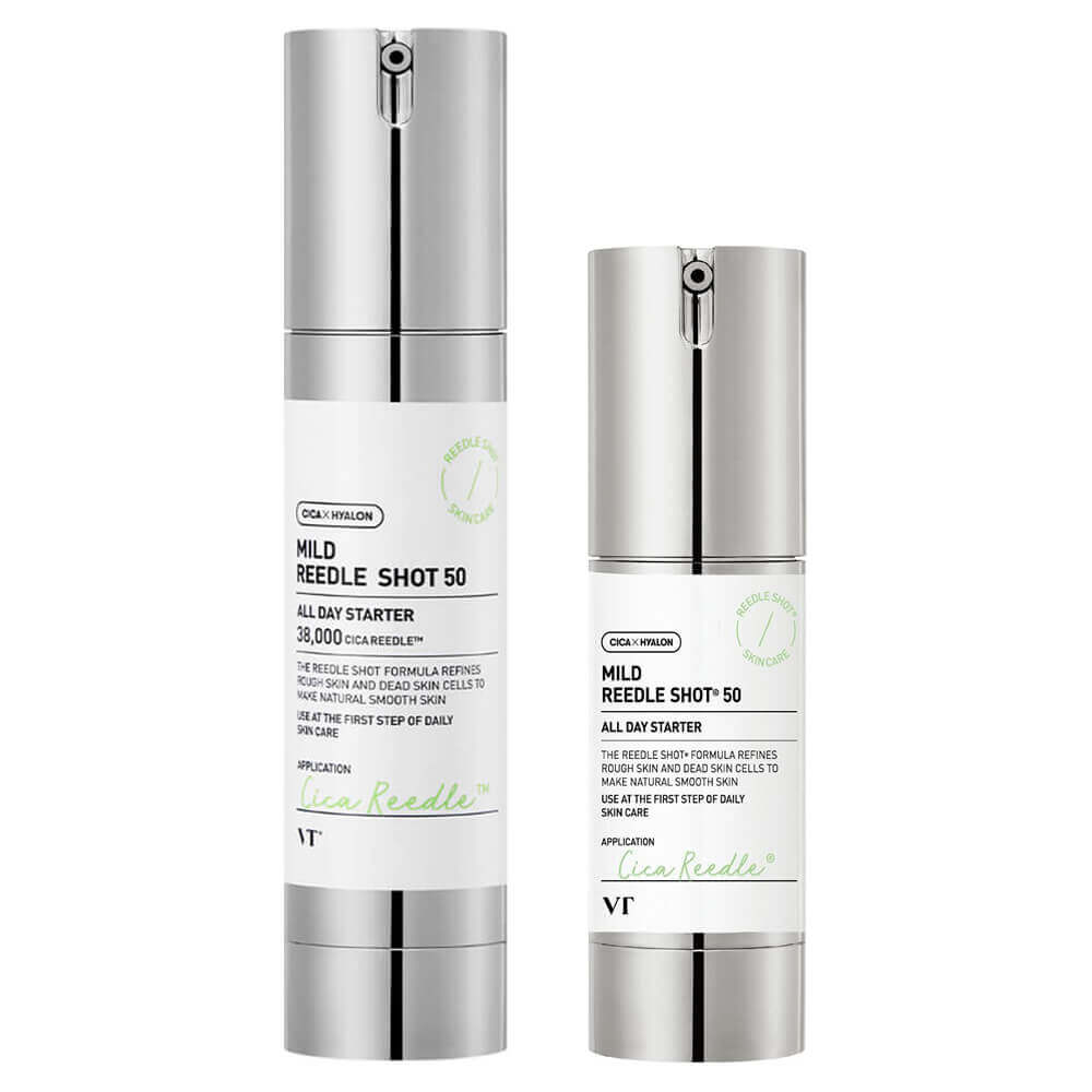 Деликатная бустер-сыворотка с микроиглами VT Cosmetics Mild Reedle Shot 50