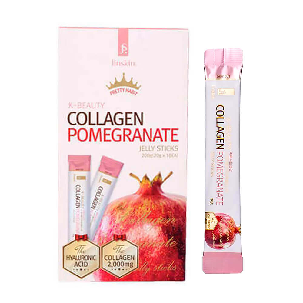 Коллагеновое желе с гранатом Jinskin Collagen Pomegranate Jelly Sticks