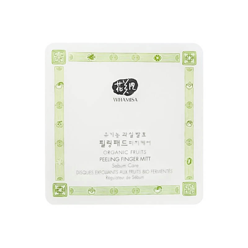 

Органический пилинг-пэд для жирной кожи Whamisa Organic Fruits Peeling Finger Mitt Sebum Care