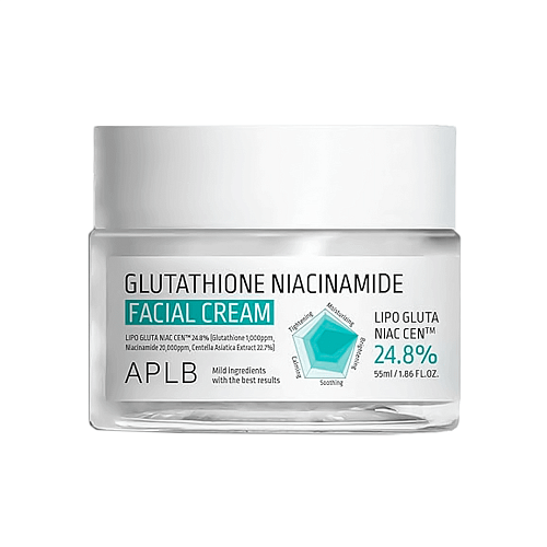 Осветляющий крем с глутатионом и ниацинамидом APLB Glutathione Niacinamide Facial Cream