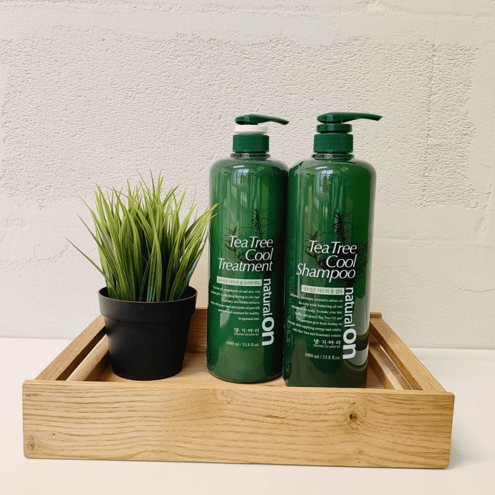Освежающий шампунь для волос с чайным деревом Daeng Gi Meo Ri Naturalon Tea Tree Cool Shampoo