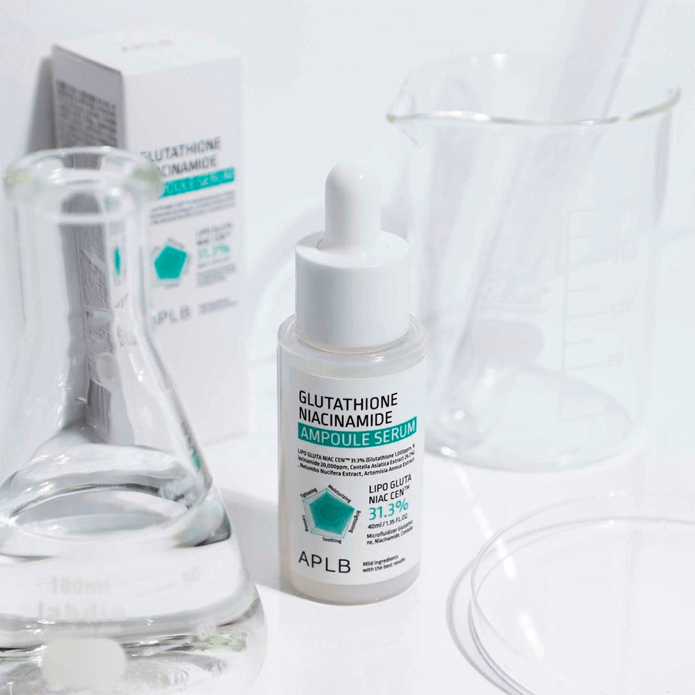 aplb glutathione niacinamide отзывы Сыворотка для лица APLB Glutathione Niacinamide Ampoule Serum — купить в  Москве по цене 1550 рублей