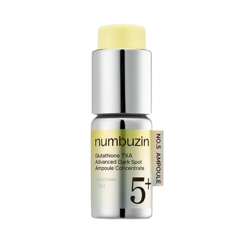 Интенсивная осветляющая ампула numbuzin No.5 Glutathione TXA Advanced Dark Spot Ampoule Concentrate 