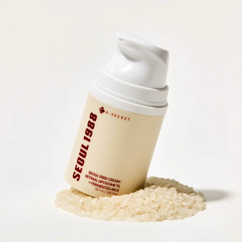Антивозрастной крем с ретиналем K-SECRET Seoul 1988 Cream: Retinal Liposome 1% + Fermented Rice