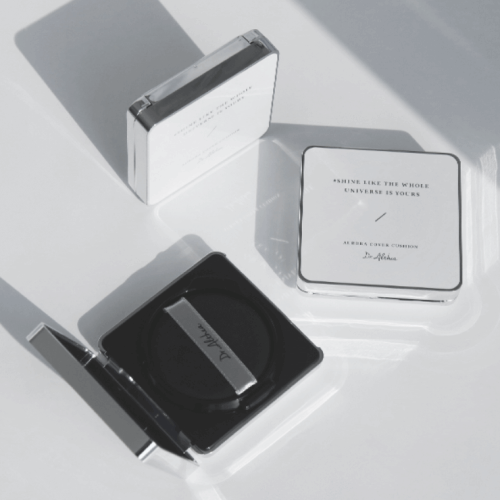 Тональный кушон со сменным блоком Dr. Althea Aurora Cover Cushion SPF50+ PA +++