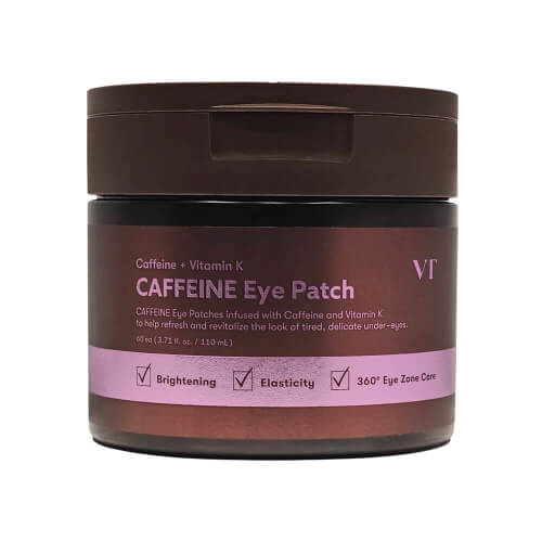 Тканевые патчи для век с кофеином и пептидами VT Cosmetics Caffeine Eye Patch