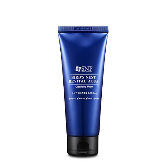 

Омолаживающая пенка для умывания с ласточкиным гнездом SNP Bird's Nest Revital Aqua Cleansing Foam