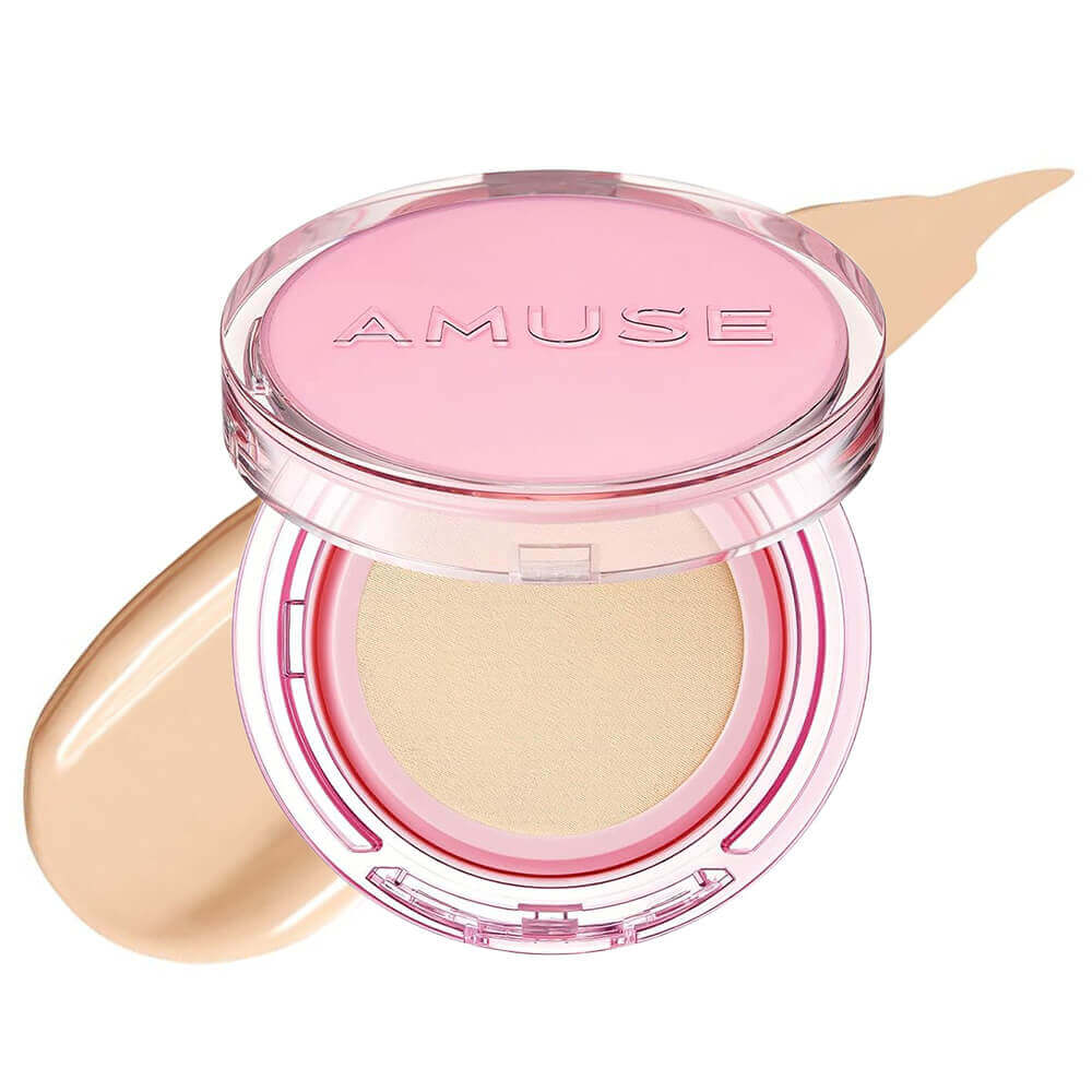 

Кушон для лица AMUSE, Dew Power Vegan Cushion SPF50+ PA++++