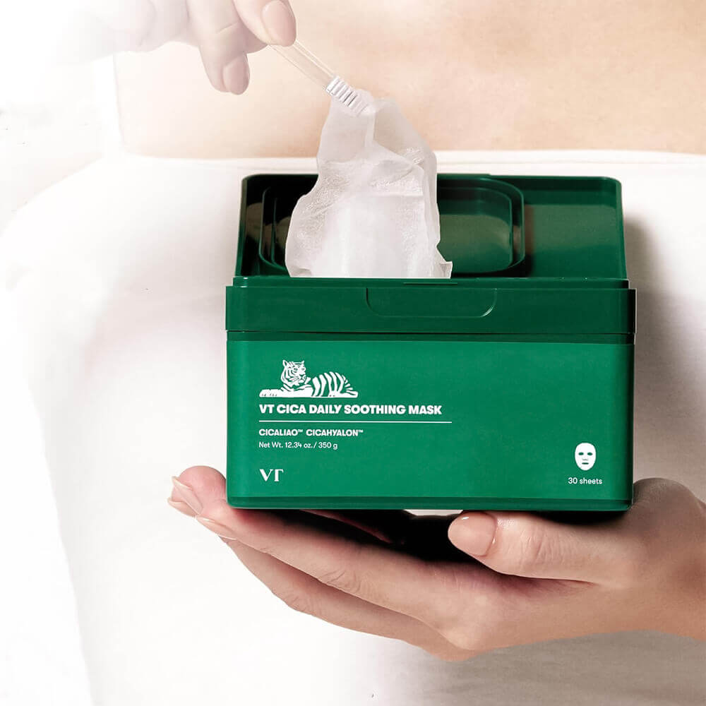 VT COSMETICS CICA DAILY SOOTHING MASK 6個 楽天市場】☆ローズ特価、1ヶ月間イベント中[VTコスメティックス