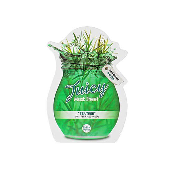 Фруктовые листовые маски Holika Holika Juicy Mask Sheet Чайное дерево