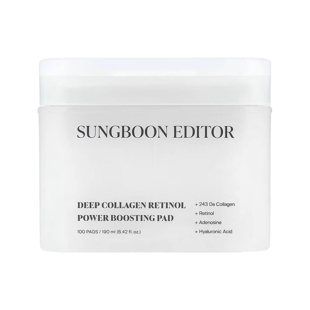 

Увлажняющие пэды с ретинолом Sungboon Editor Deep Collagen Retinol Power Boosting Pad