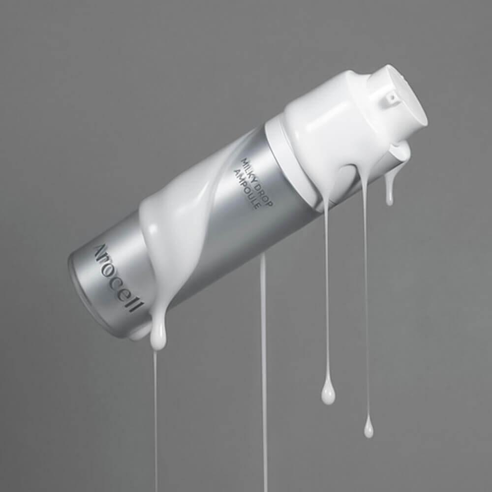 Осветляющая сыворотка с 5% ниацинамида и транексамовой кислоты Arocell Milky Drop Ampoule