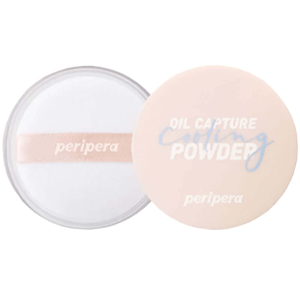Матирующая пудра для лица с охлаждающим эффектом Peripera Oil Capture Cooling Powder