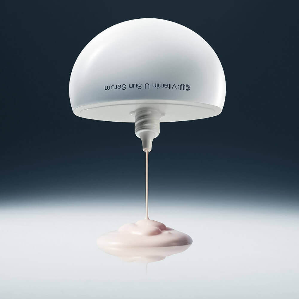 Антивозрастная солнцезащитная сыворотка CUSKIN CU: Vitamin U Sun Serum SPF50 PA++++