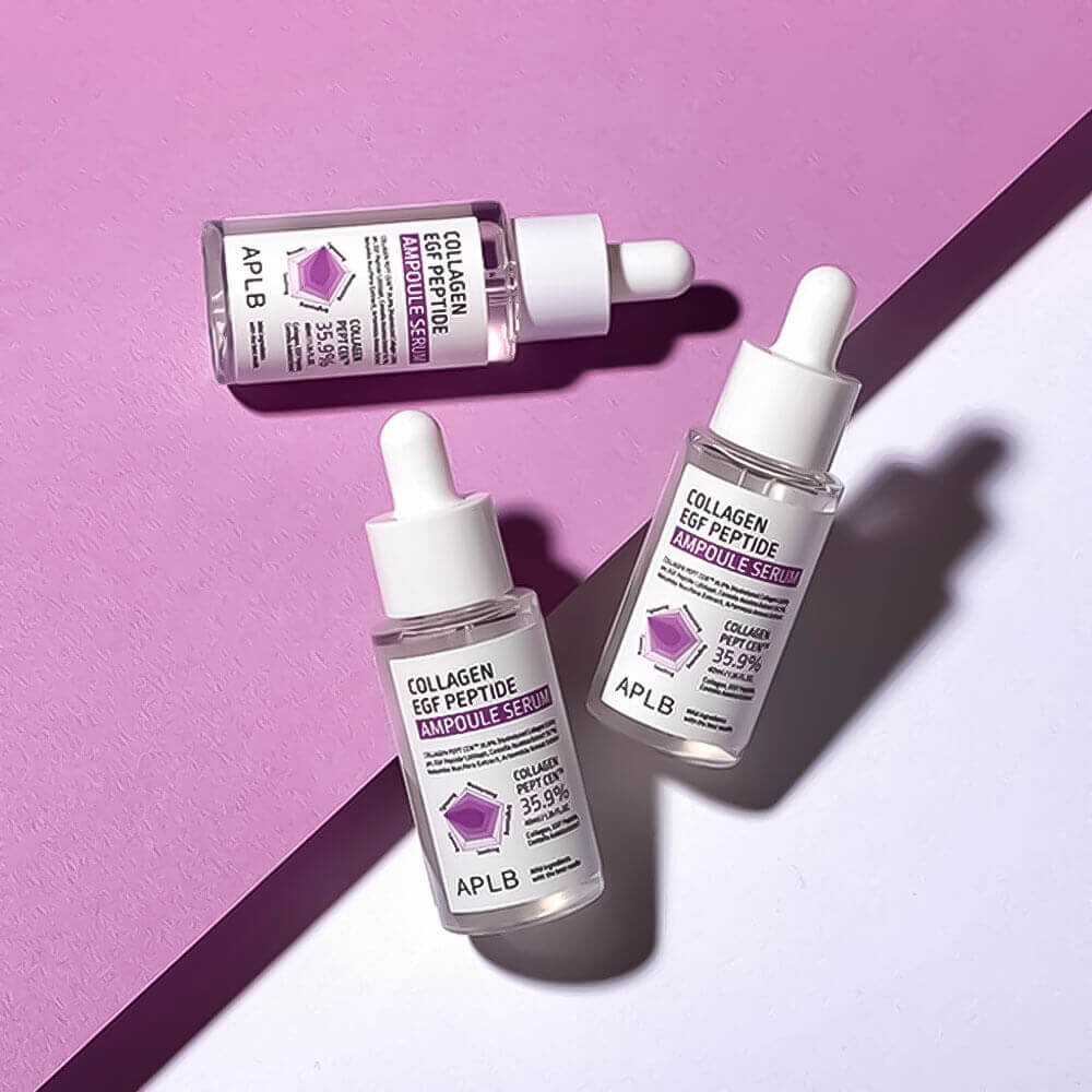 Ампульная сыворотка для упругости кожи с пептидами APLB Collagen EGF Peptide Ampoule Serum