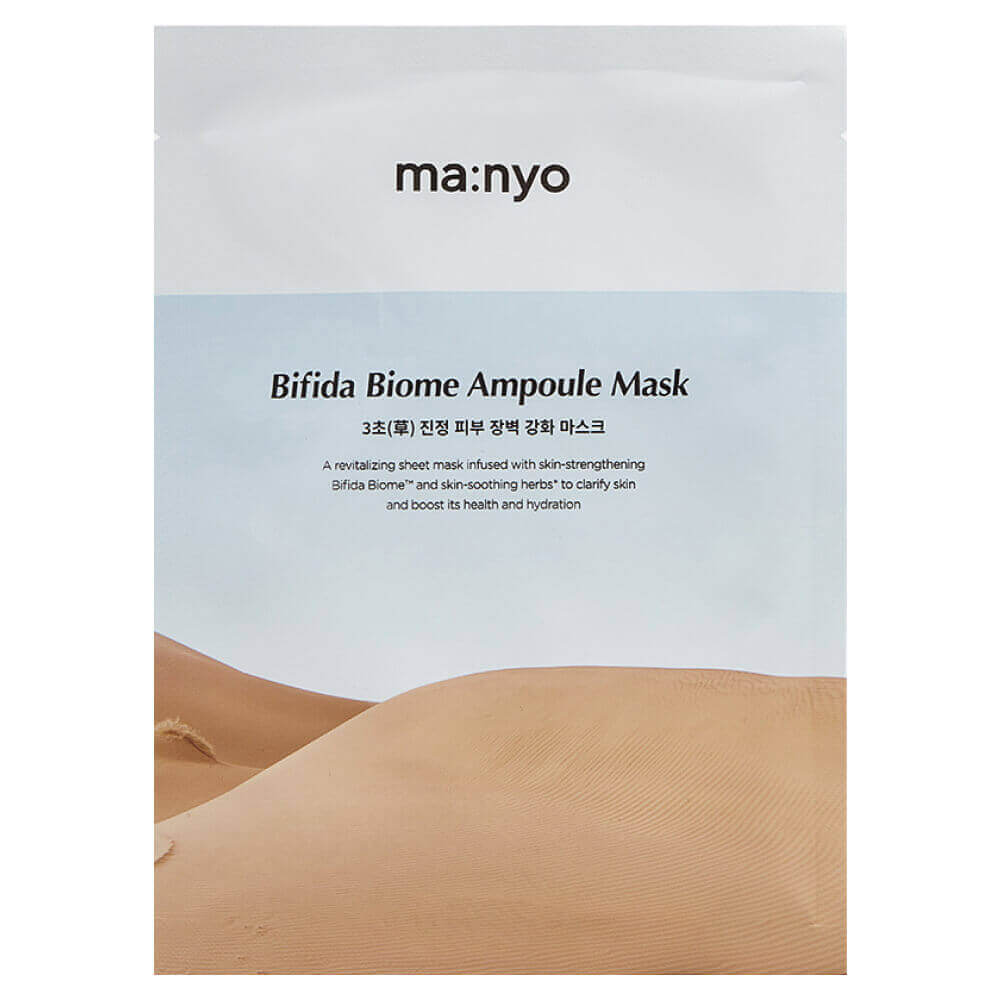 

ПОДАРОК Восстанавливающая маска с пробиотиками Manyo Bifida Biome Ampoule Mask