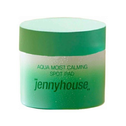 Увлажняющие пэды для восстановления микробиома кожи JennyHouse Aqua Moist Calming Spot Pad