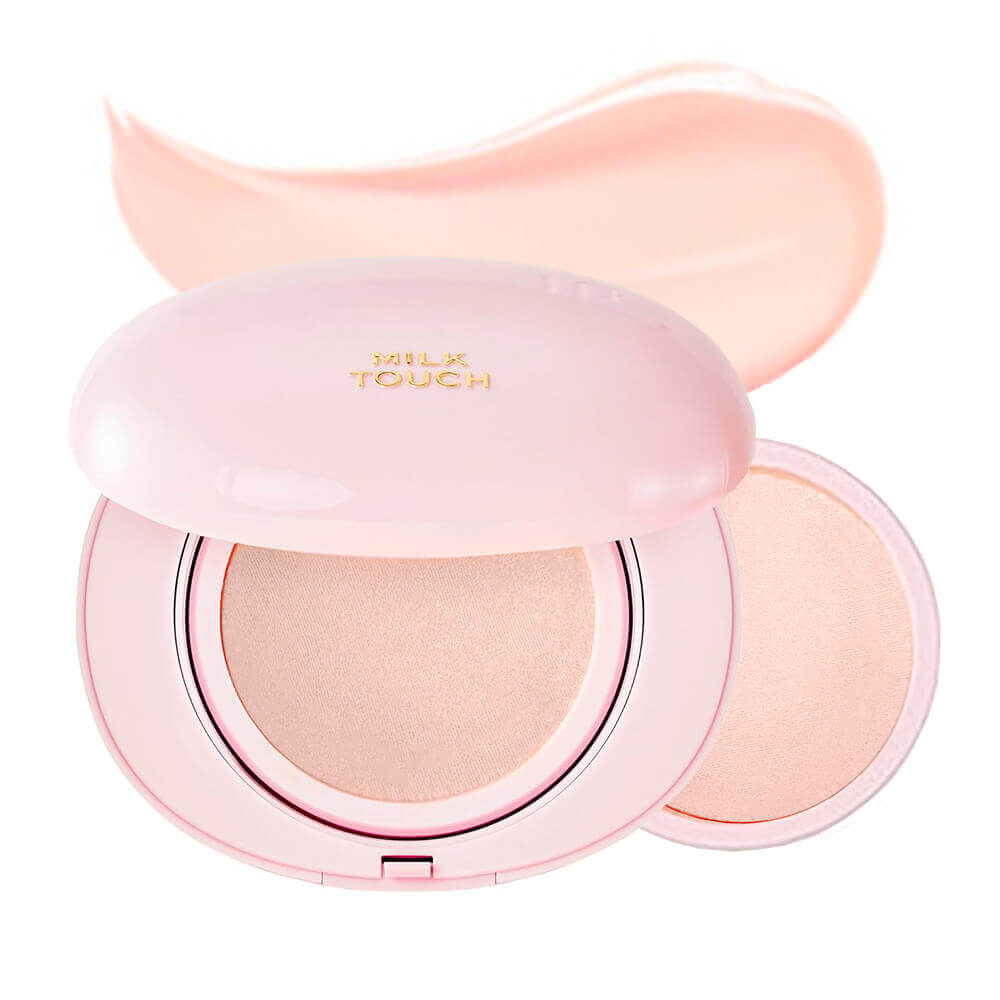 

Кушон с сияющим финишем + рефил Milk Touch All-day Skin Fit Milky Glow Cushion SPF50+ PA++++ 01 Rosy Ivory