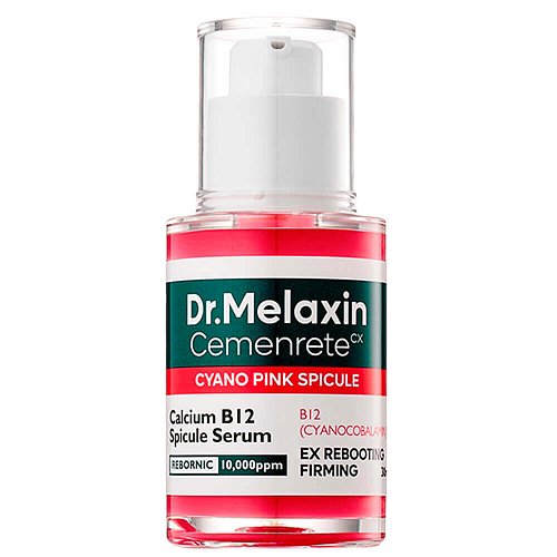 Сыворотка для лица с биоспикулами и витамином B12 Dr.Melaxin Cemenrete Cyano Pink Spicule Serum