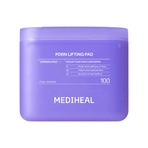 Тонер-пэды для упругости кожи с ПДРН Mediheal PDRN Lifting Pad