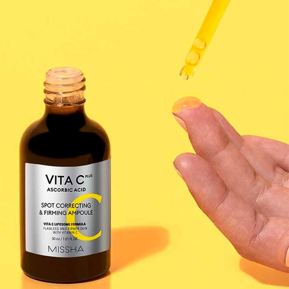 Укрепляющая ампула от пигментации с витамином C Missha Vita C Plus Spot Correcting & Firming Ampoule