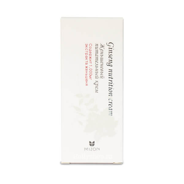 Омолаживающий крем с женьшенем Mizon Ginseng Nutrition Cream