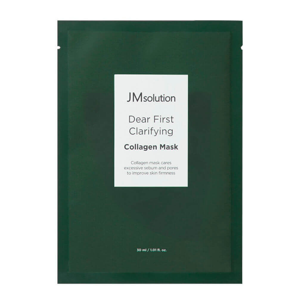 

Очищающая тканевая маска с коллагеном JMsolution Dear First Clarifying Collagen Mask