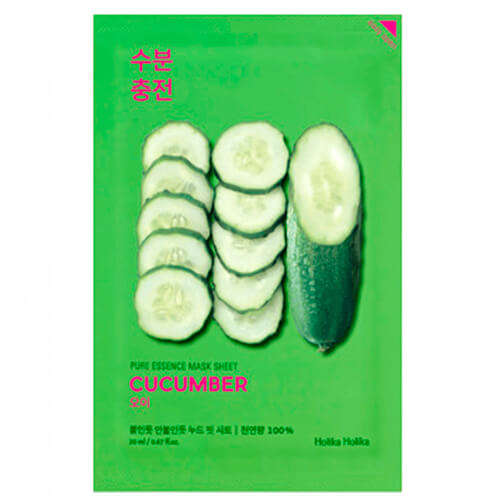 Тканевые маски Holika Holika Pure Essence Mask Sheet - Cucumber - Огурец