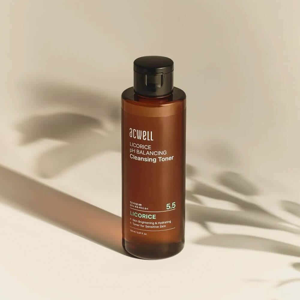 Увлажняющий тонер с экстрактом солодки Acwell Licorice pH Balancing Cleansing Toner