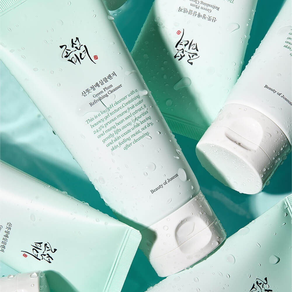 Освежающий гель для умывания с зелёной сливой Beauty of Joseon Green Plum Refreshing Cleanser