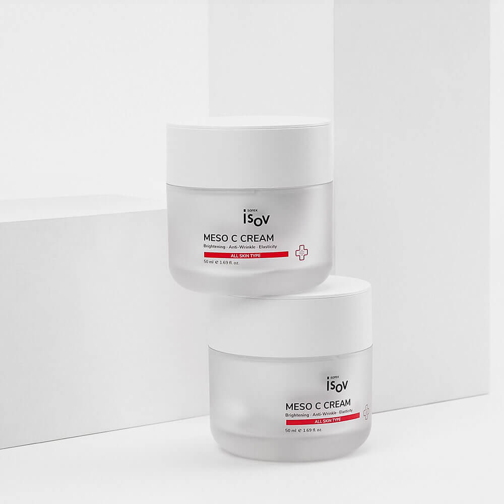 Осветляющий крем с ниацинамидом и растительным комплексом Isov Meso Stem C Cream