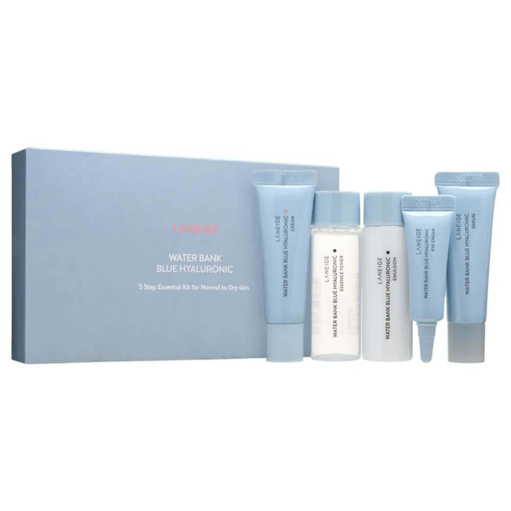 

Набор средств Laneige Water Bank Blue Hyaluronic 5 Step Essential Kit for Normal to Dry Skin