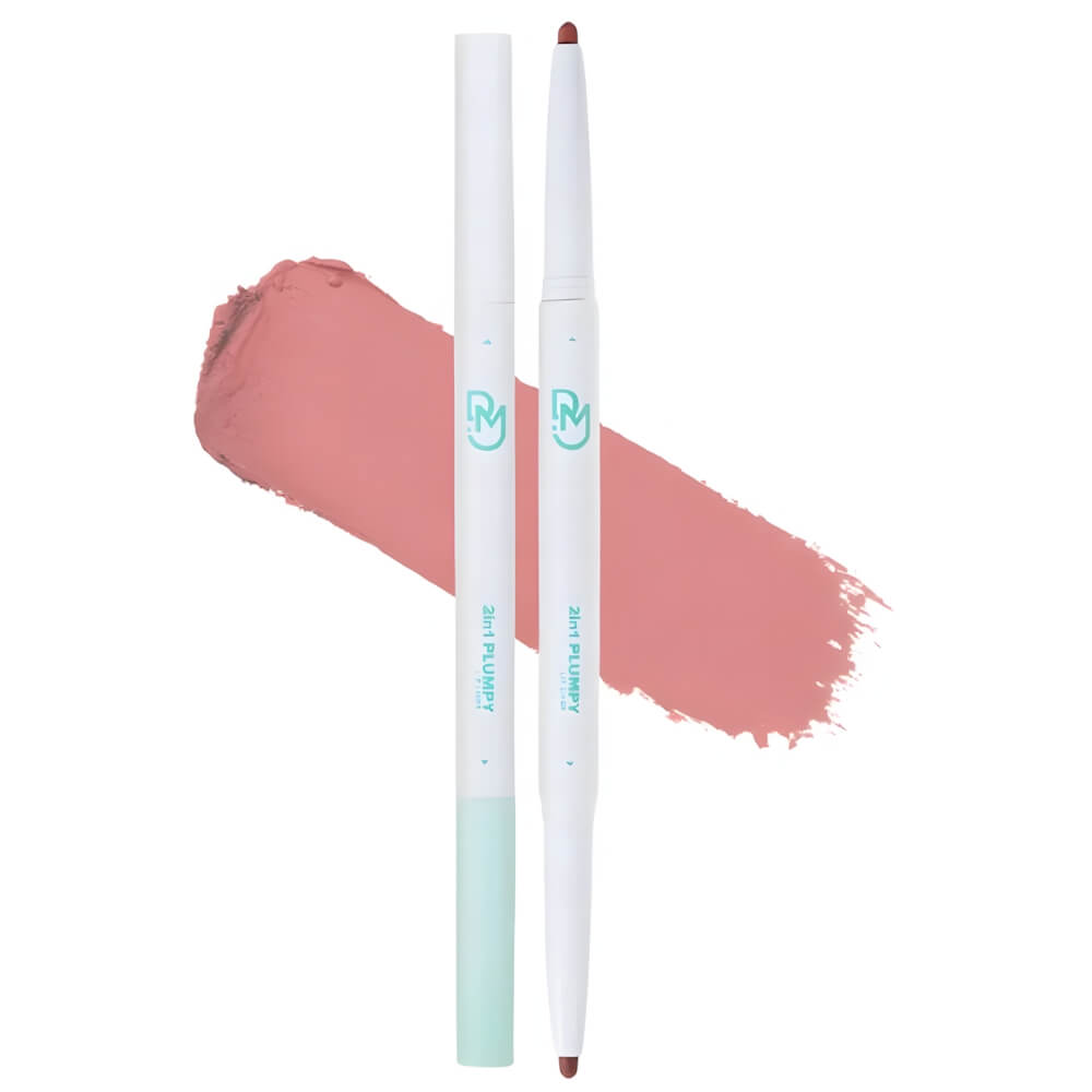 Автоматический двойной карандаш для губ DEARMAY Plumpy Lip Liner P01 Bloom Rosy