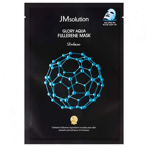 Антиоксидантная маска с фуллереном и пептидами JMsolution Aqua Fullerene Mask