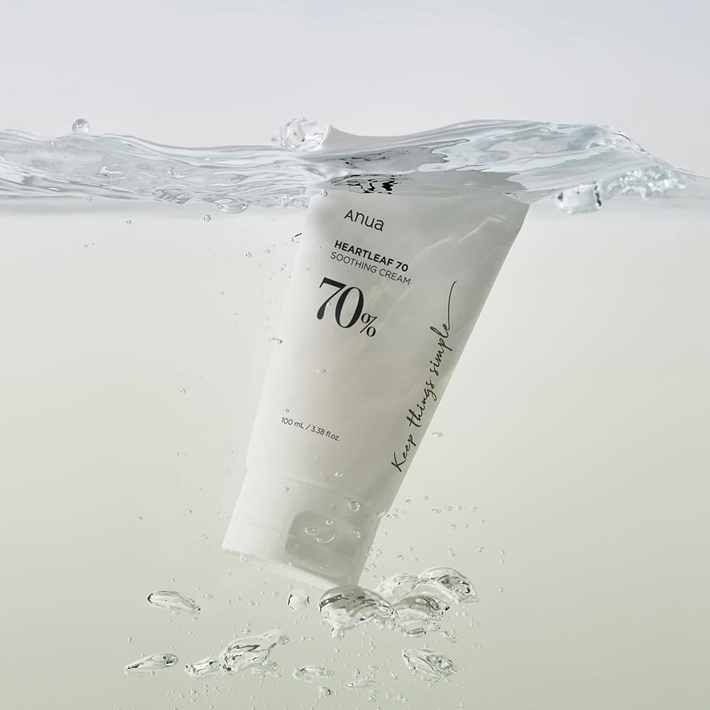 Успокаивающий крем с хауттюйнией Anua Heartleaf 70% Cream Soothing