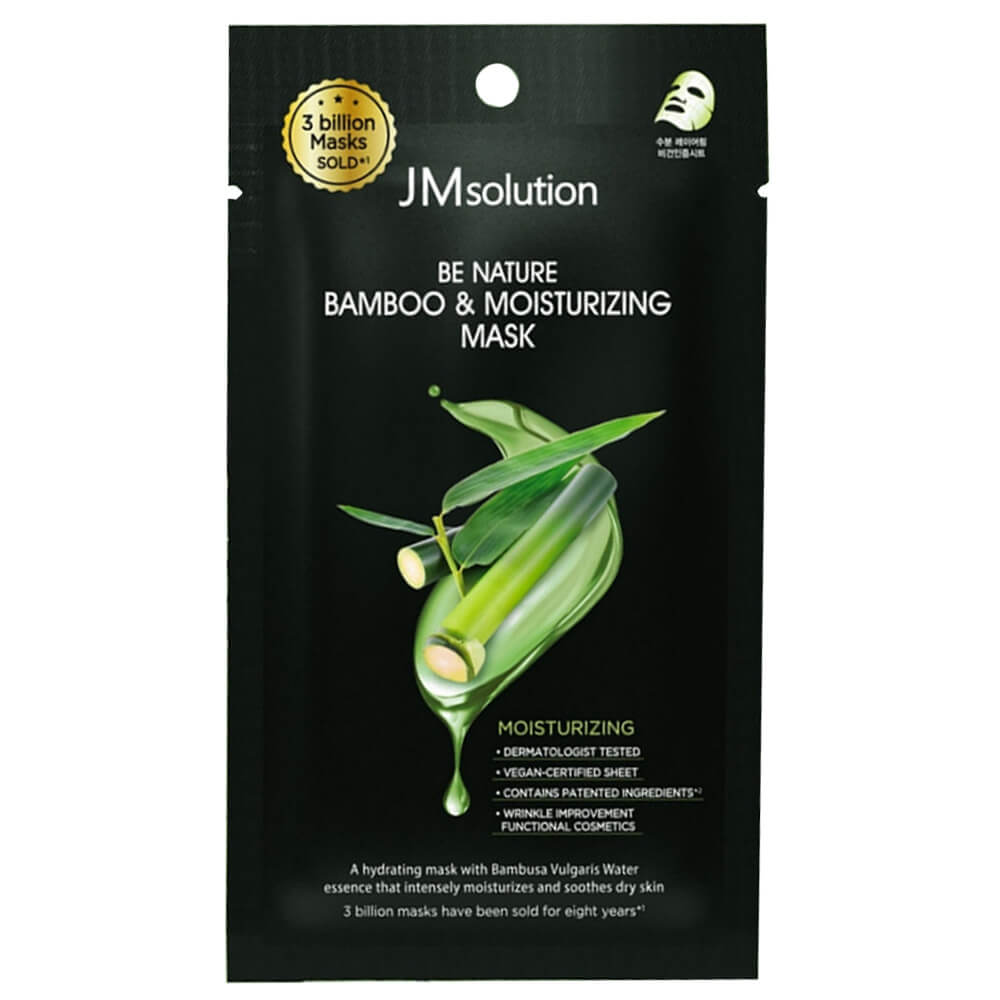 

Тканевая маска с экстрактом бамбука JMsolution Be Nature Bamboo & Moisturizing Mask