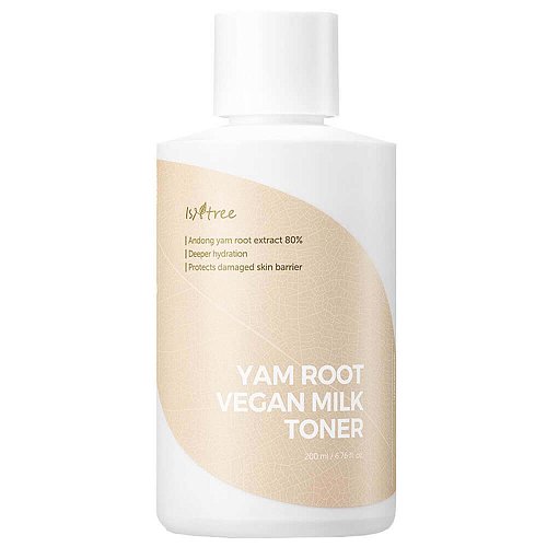 Питательный молочный тонер с корнем ямса IsNtree Yam Root Vegan Milk Toner