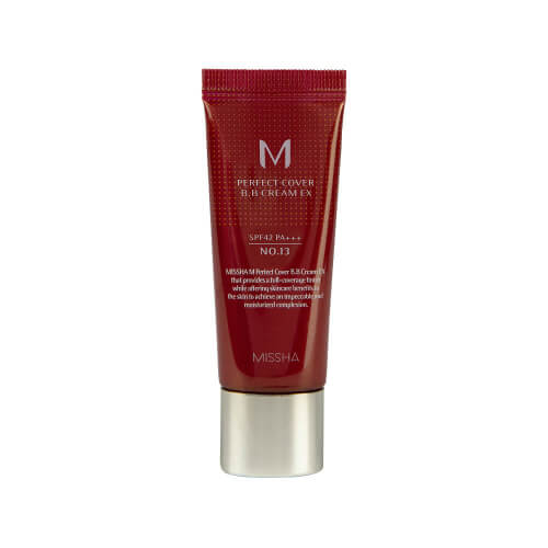 Миниатюра стойкого BB-крема Missha М Perfect Cover BB Cream EX SPF42 PA+++