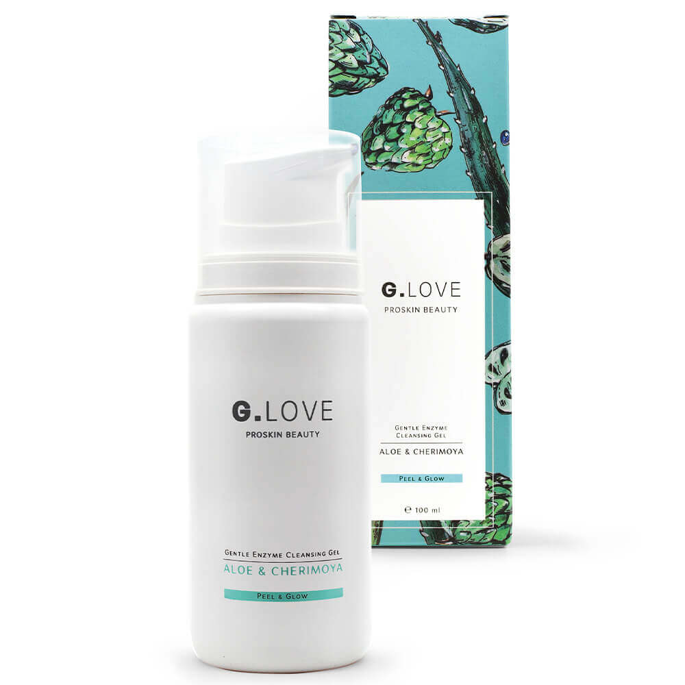 Деликатный очищающий гель с энзимами и алоэ G.Love Gentle Enzyme Cleansing Gel Aloe&Cherimoya