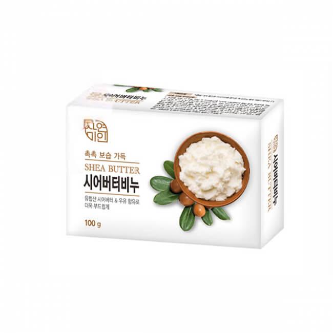 Питательное мыло с маслом ши Mukunghwa Shea Butter Beauty Soap