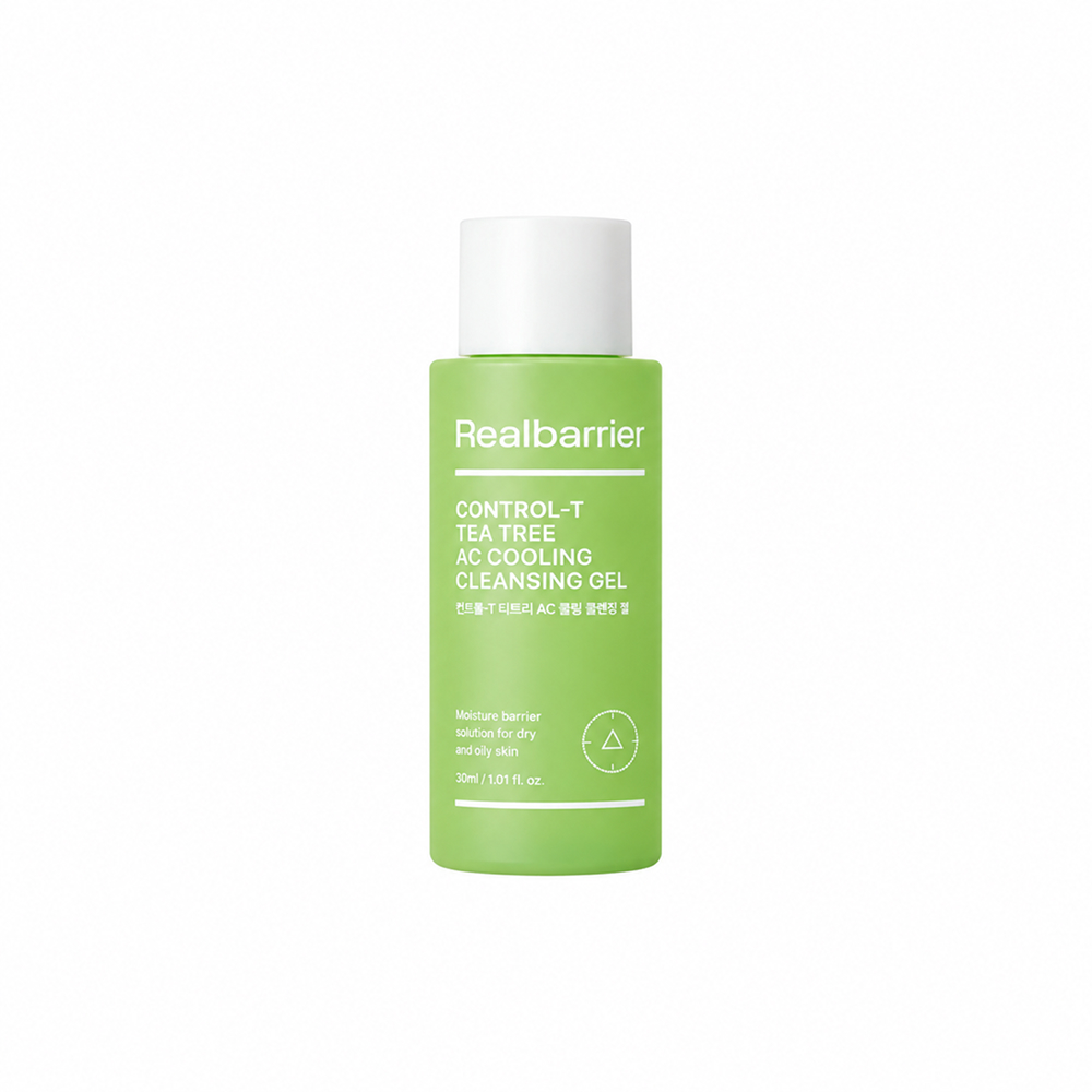 Миниатюра очищающего геля для проблемной кожи Real Barrier Control-T Tea Tree AC Cooling Cleansing Gel