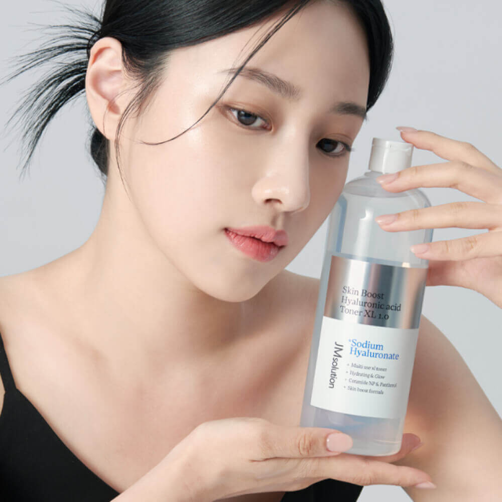 Увлажняющий тонер-бустер с гиалуроновой кислотой JMsolution Skin Boost Hyaluronic Acid Toner XL 1.0