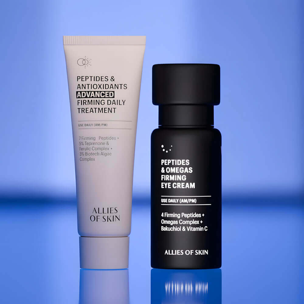 Подарочный набор средств с пептидами Allies of Skin Daily Peptide Firming Duo