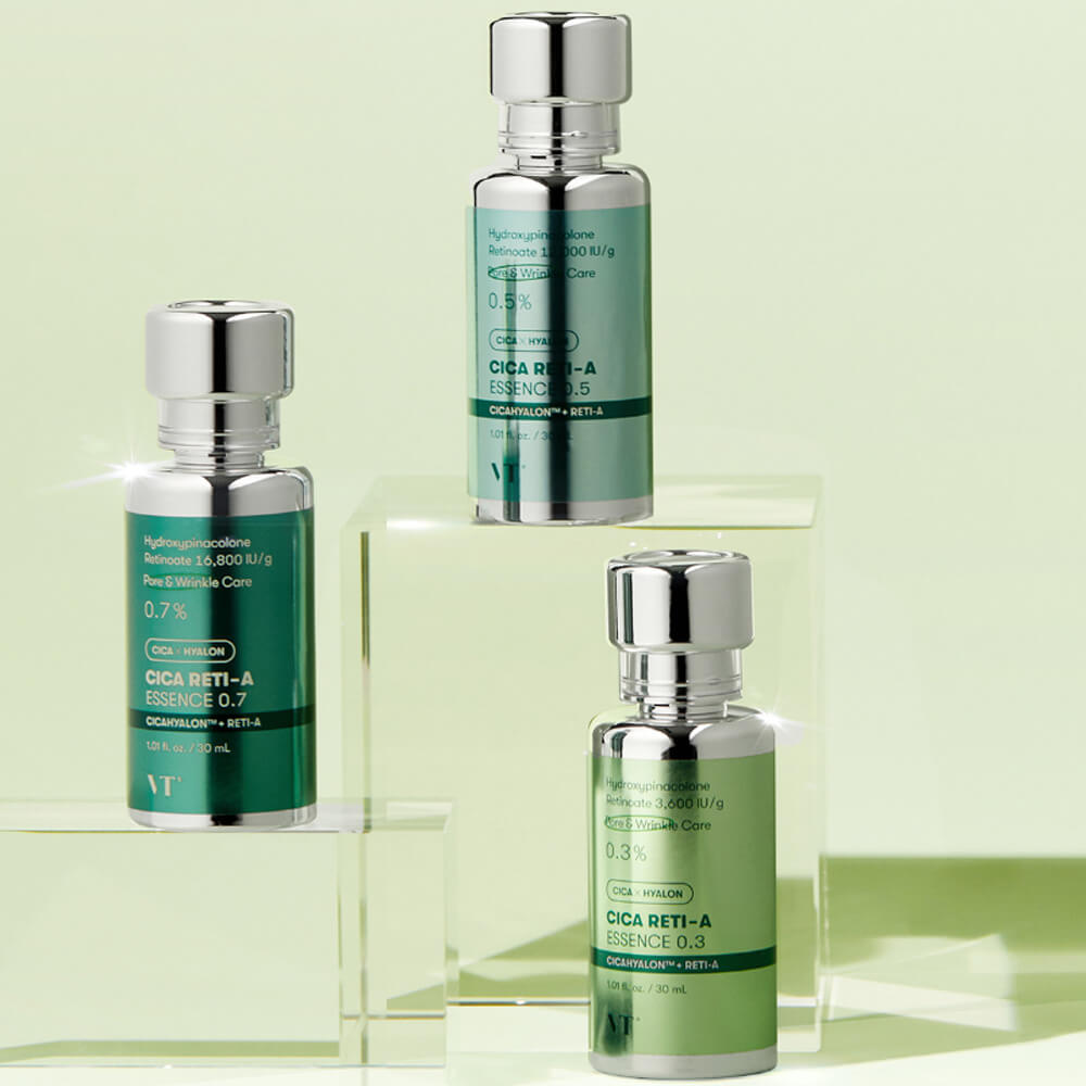 Бустер-эссенция с ретинолом и центеллой VT Cosmetics Cica Reti-A Essence 0.3