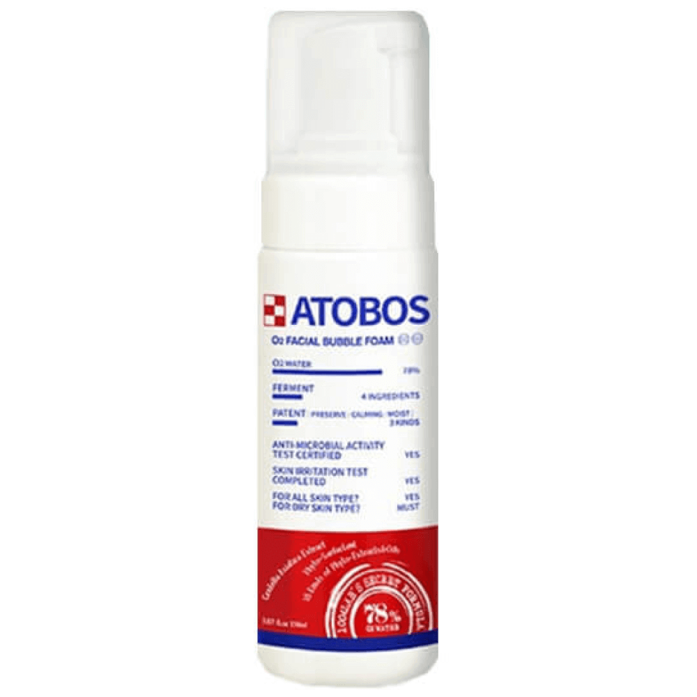 Мягкая кислородная пенка для чувствительной кожи 1004 Laboratory Atobos 02 Facial Bubble Foam