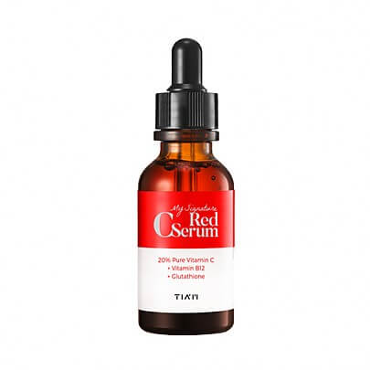 Сыворотка от акне с 20% витамина С TIAM My Signature Red C Serum