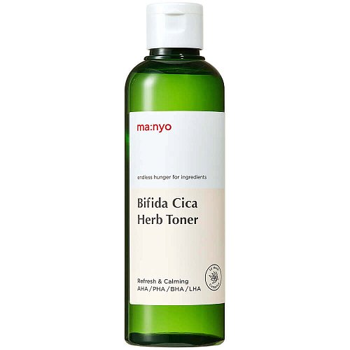 Успокаивающий тоник для чувствительной кожи Manyo Bifida Cica Herb Toner