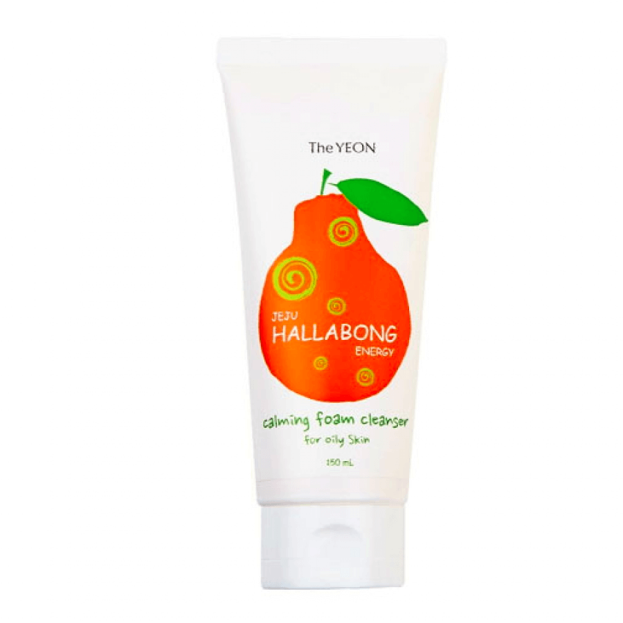 Мандариновая пенка для очищения жирной кожи TheYEON Jeju Hallabong Energy Calming Foam Cleanser