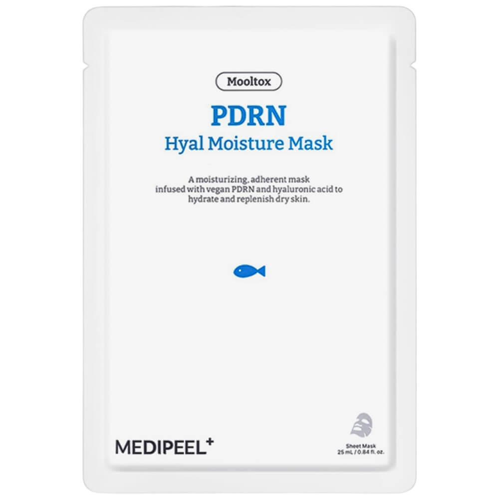 Увлажняющая тканевая маска с ПДРН MEDIPEEL Mooltox PDRN Hyal Moisture Mask