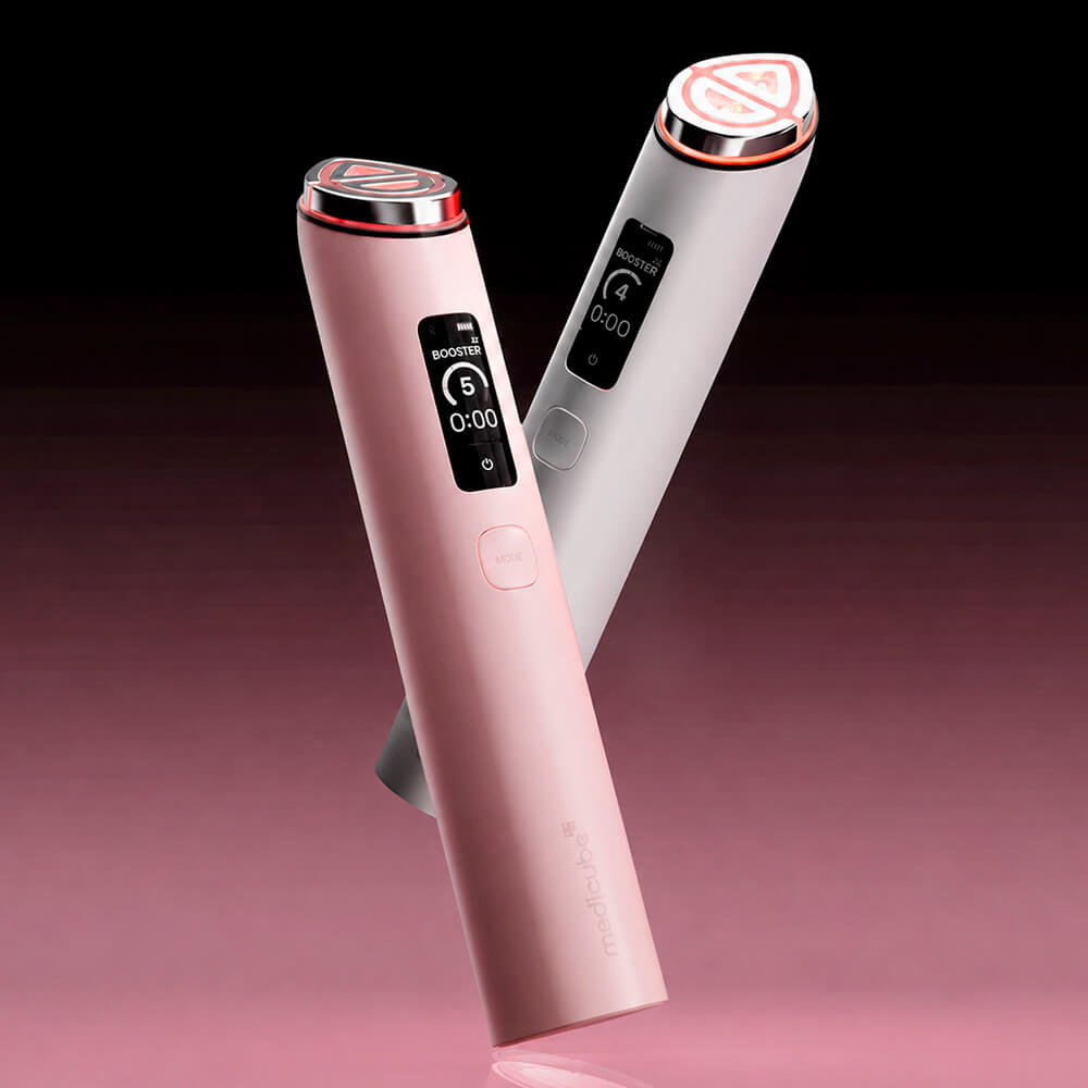 medicube booster pro x2 ピンク Medicube AGE-R Booster Pro X2 Pink 7 в 1 — купить микротоковый